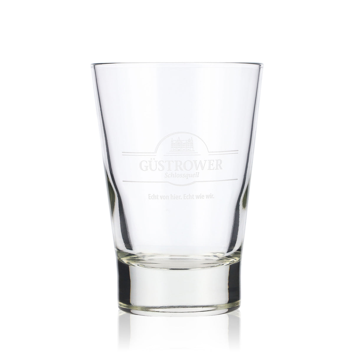 6x Güstrower water glasses, 0.21 l, V-shaped, Libbey York – View 2