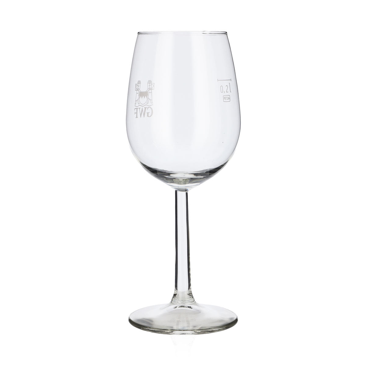 6 GWF Frankenwein Wine Glasses, Stemmed, 0.20 L, Silver Logo, Bouquet (Set of 6) – View 4
