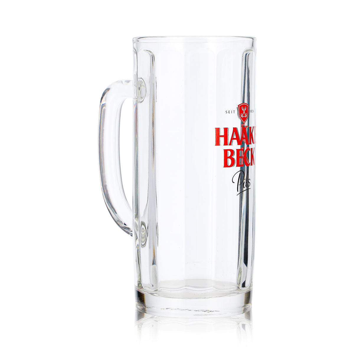 6 Haake Beck Beer Glasses, 0.2 L, "Krug Sahm Moldau" (Set of 6) – View 4