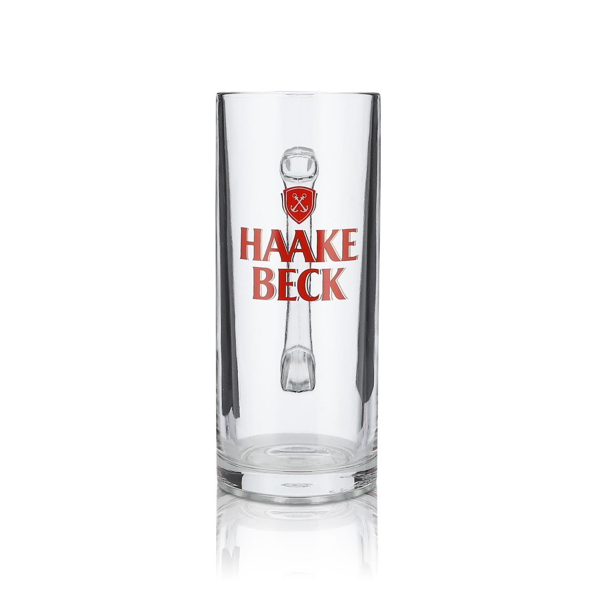 6x Haake Beck Glass 0.3l Beer Mug Beer Steek Mug Glass Set Brewery Gastro – View 2