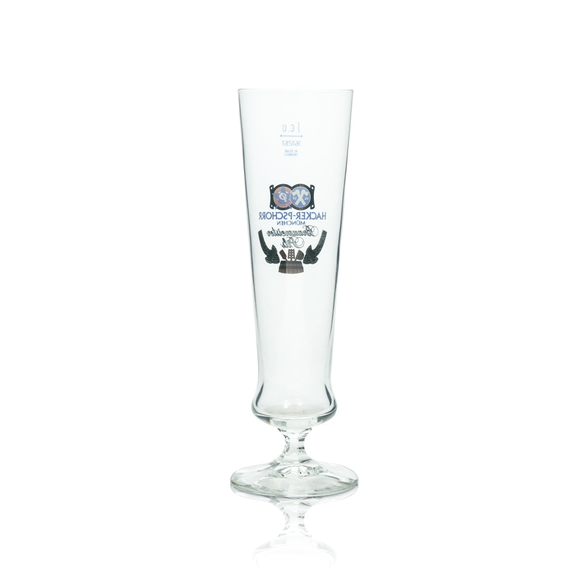 6x Hacker Pschorr Beer Glass 0.3l Goblet Rastal Pils Glasses Tulip Braumeister Beer – View 3