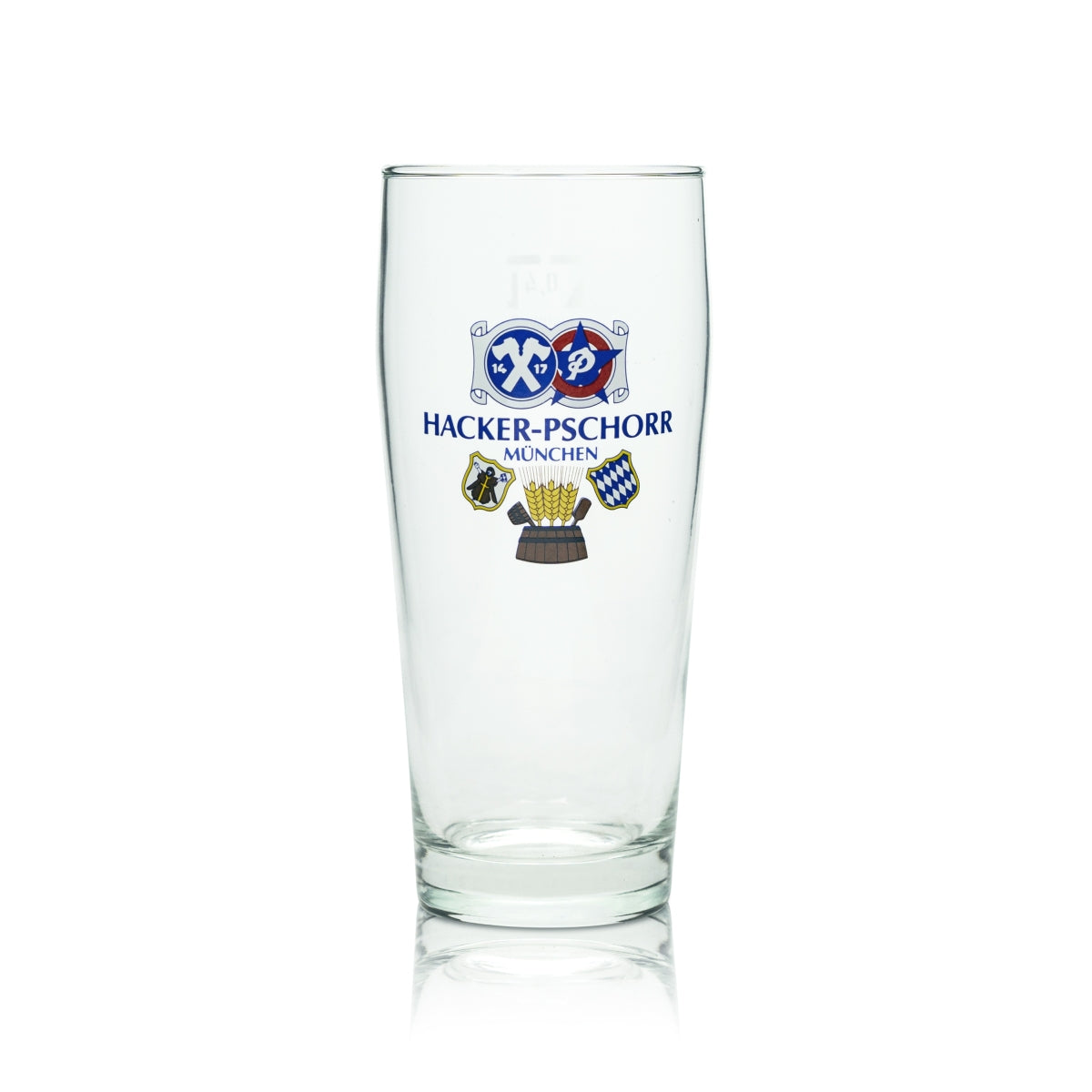 6x Hacker Pschorr Beer Glass 0.4l Mug Ruhr Glasses Willi Tumbler Light Pilsner – View 2