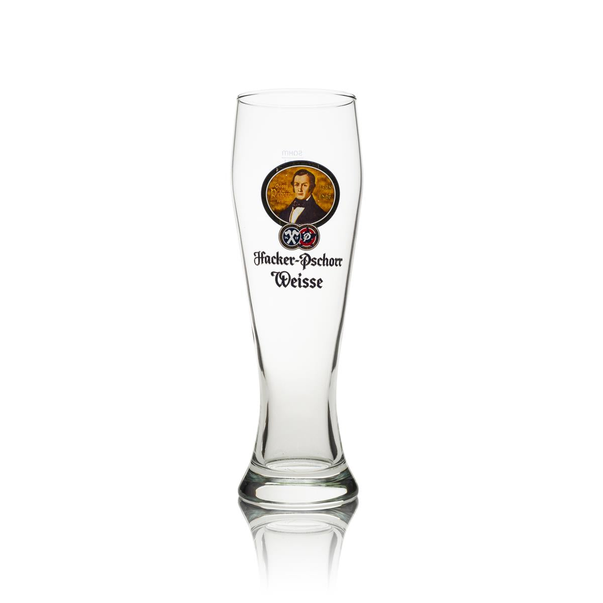 6x Hacker Pschorr Beer Glass 0.5l Wheat Beer with Cream – View 2