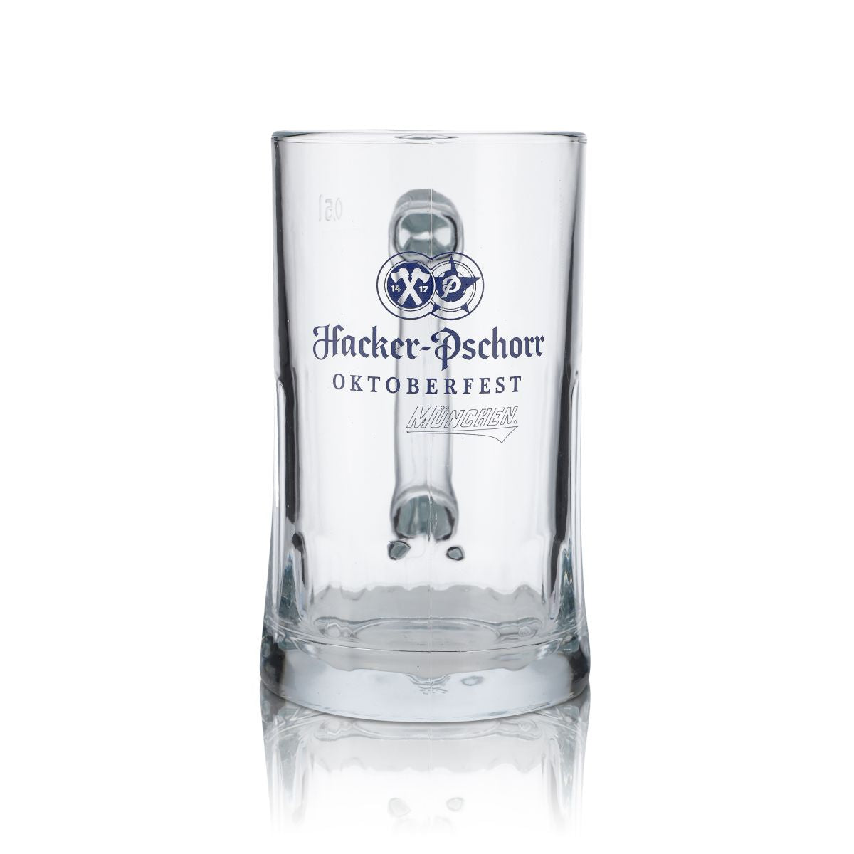 6x Hacker Pschorr glass 0,5l beer mug Oktoberfest Munich special edition glasses – View 2