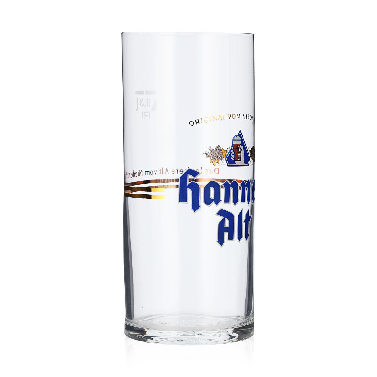 6x Hannen Alt Beer Glass Beer Glasses Stem Glass 0.3l Mug – View 3