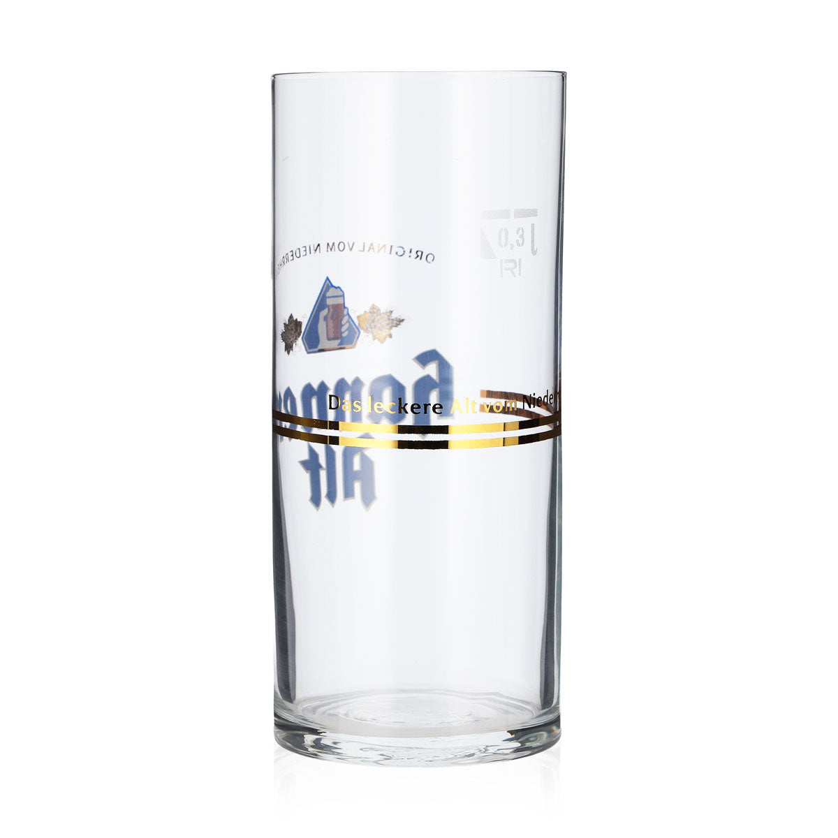 6x Hannen Alt Beer Glass Beer Glasses Stem Glass 0.3l Mug – View 4