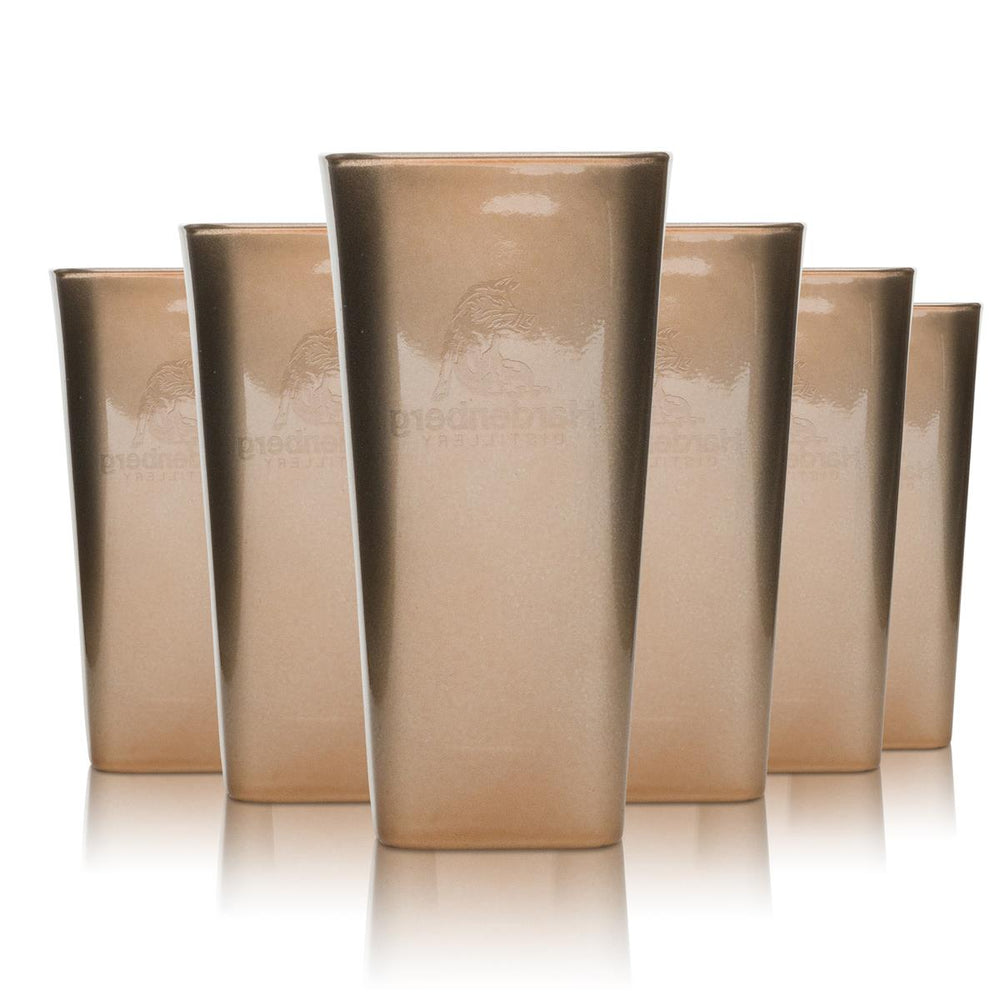 6x Hardenberg Schnapps Glass Long Drink Bronze 32cl
