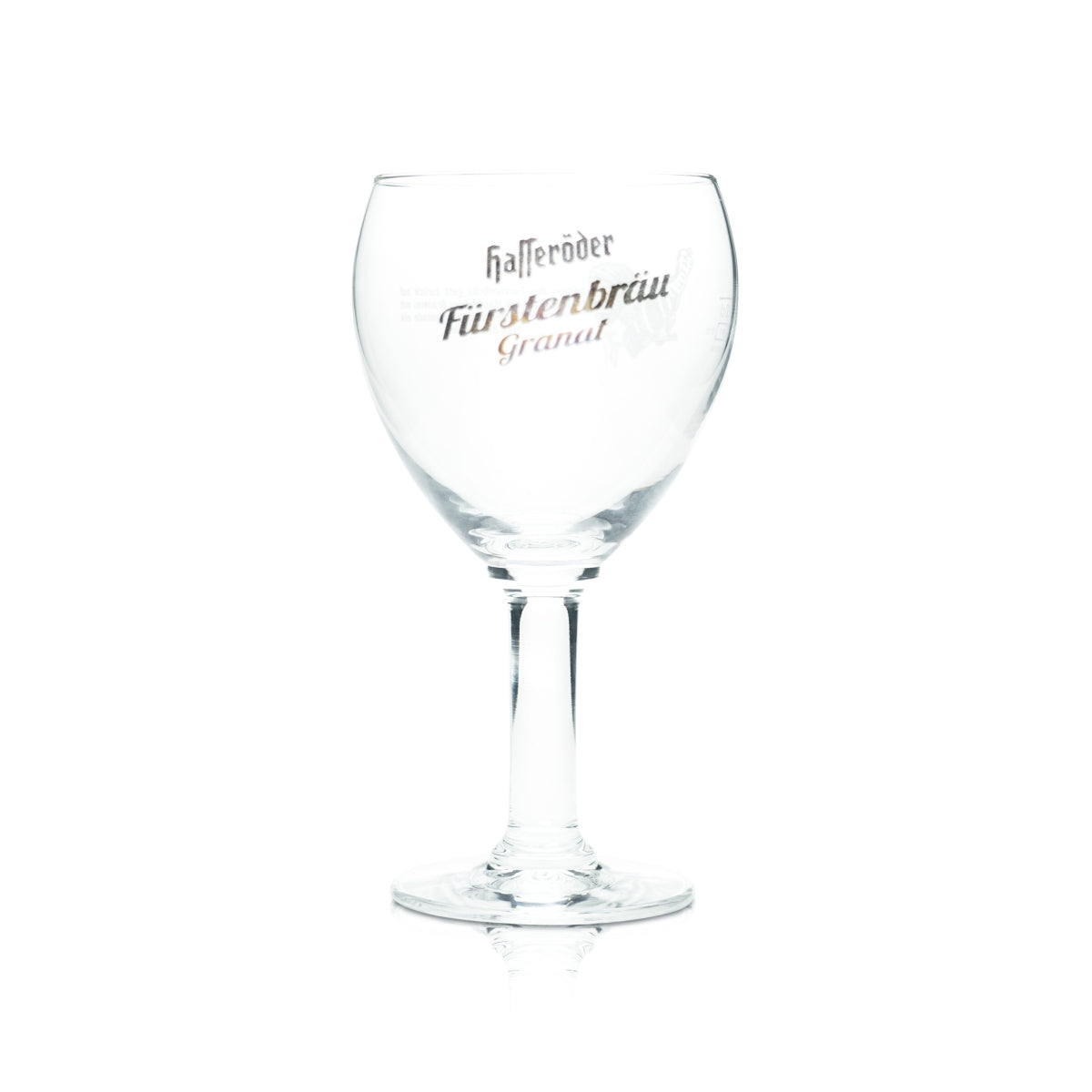 6x Hasseröder Beer Glass 0.3l Goblet Tulip Chalice Garnet Glasses Fürstenbräu Bar – View 2