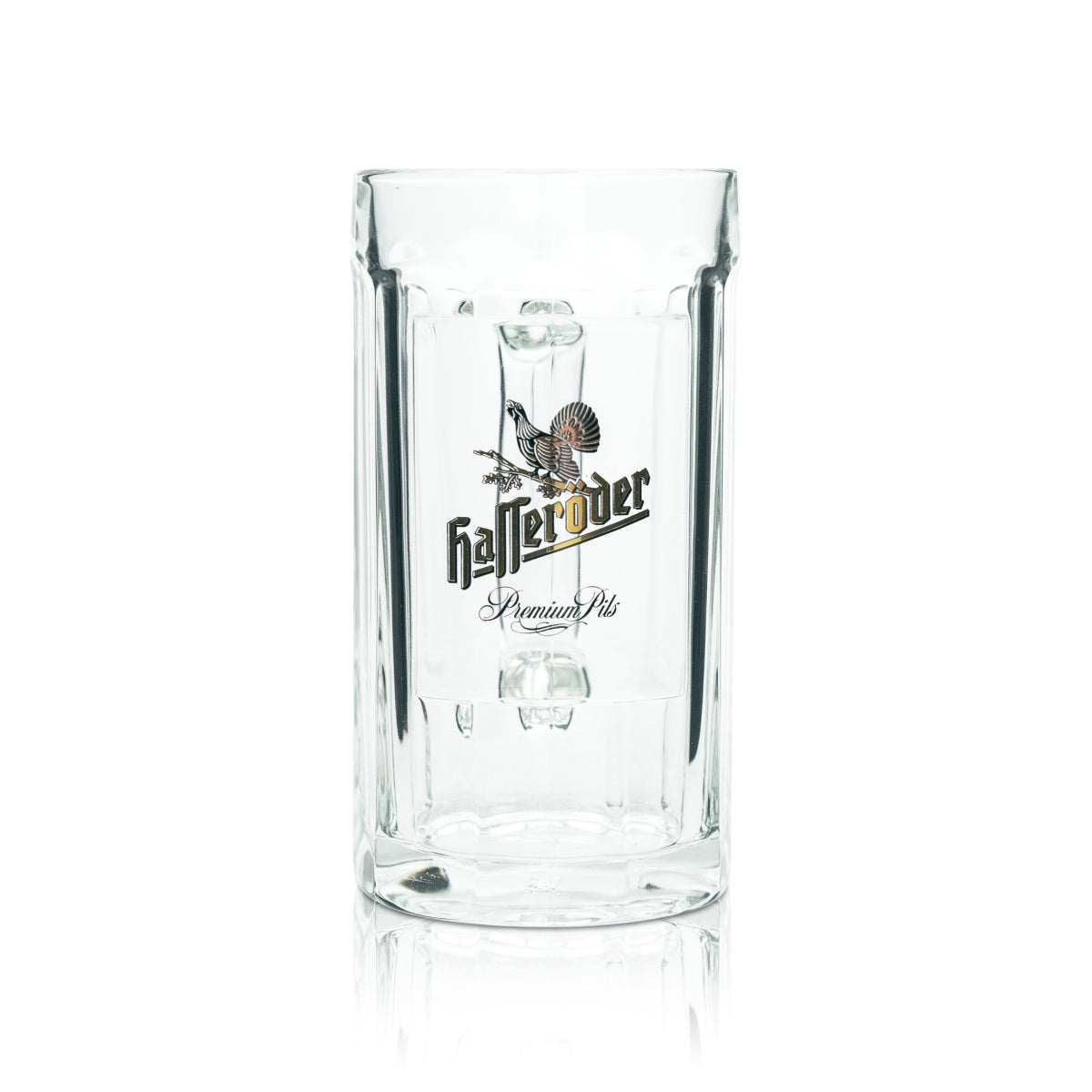 6x Hasseröder beer glass 0.5l mug Sahm Seidel handle glasses tankards Pils mugs – View 2