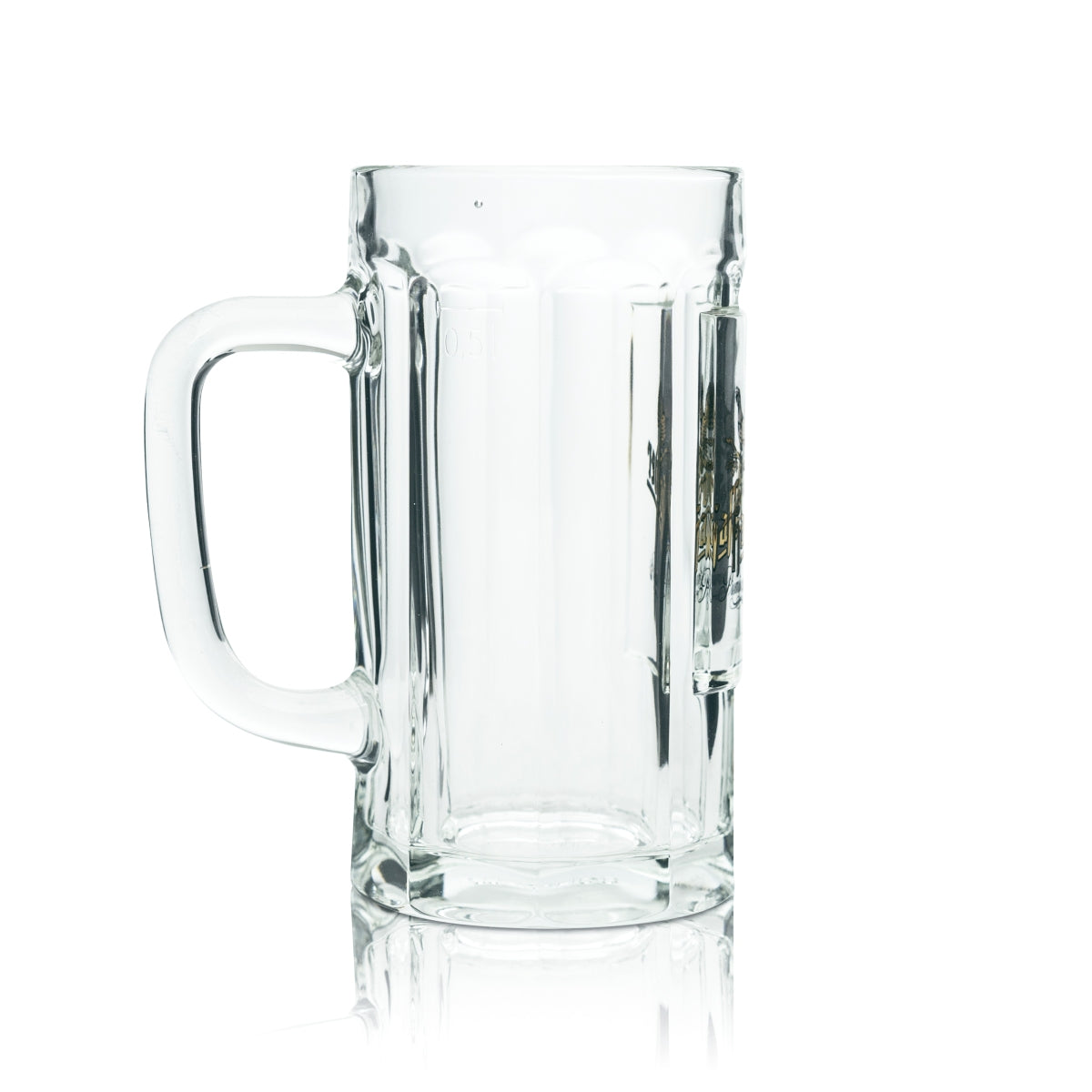 6x Hasseröder beer glass 0.5l mug Sahm Seidel handle glasses tankards Pils mugs – View 3