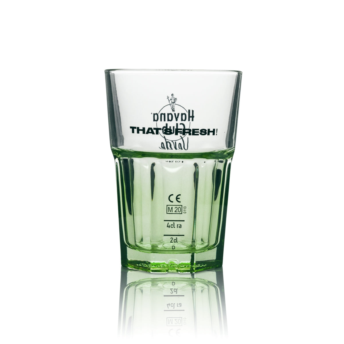 6x Havana Club Verde 0.34l long drink cocktail glasses, calibrated, catering, Libre – View 4
