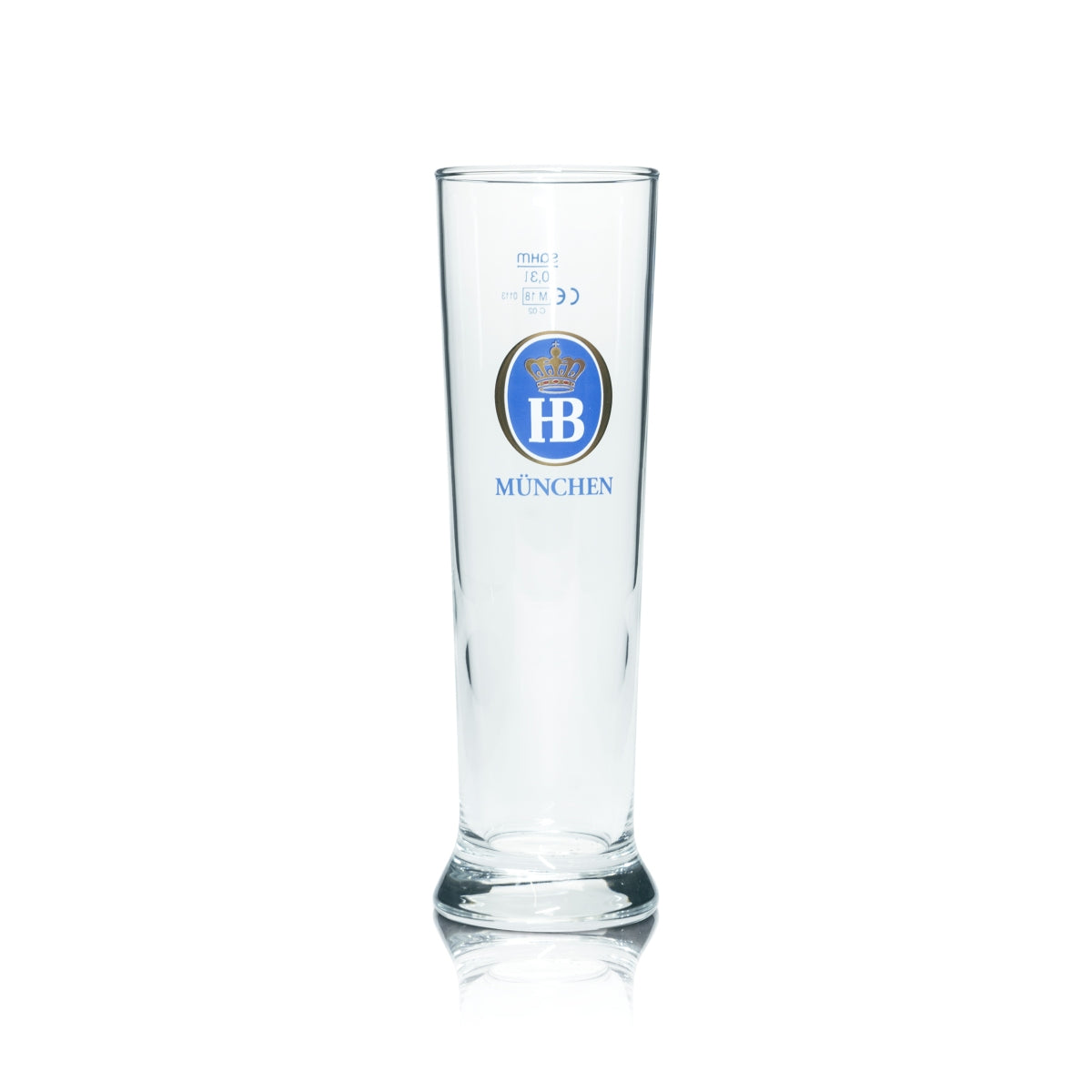 6x HB Munich Beer Glass 0.3 Goblet Tulip Glasses Brewery Bavaria Gastro Bar Beer – View 3
