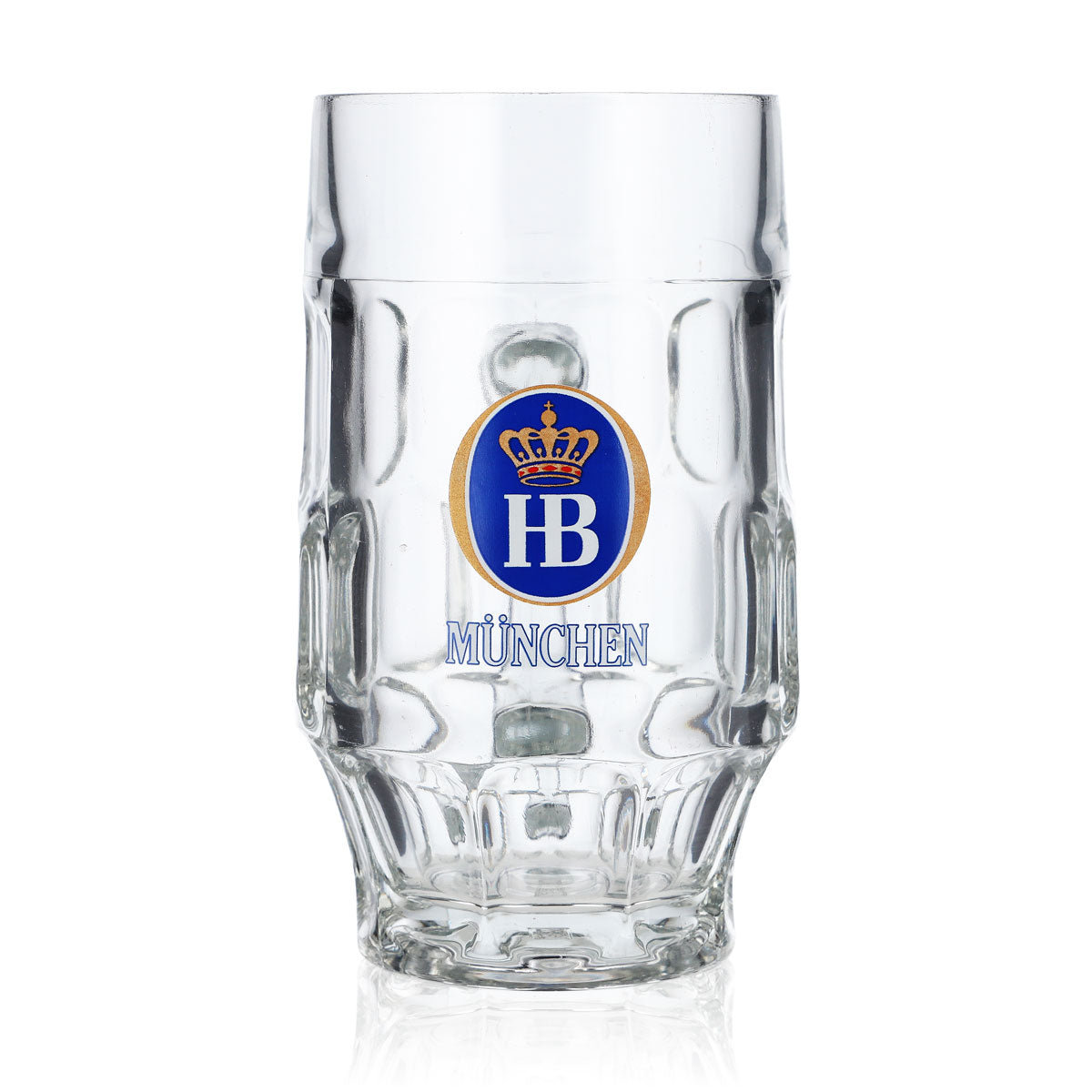 6x HB Munich Beer Glass Beer Mug Beer Tankard 0.5l Jug Rastal – View 2