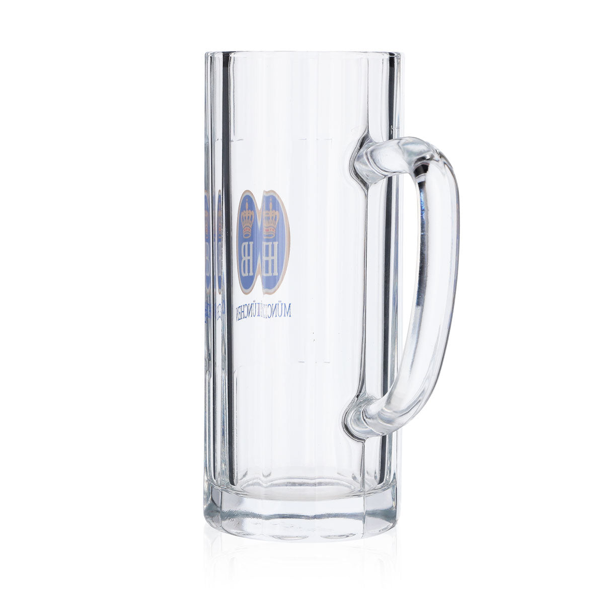 6x HB Munich glass 0.3l beer mug tankard Seidel glasses set Bavarian brewery – View 6