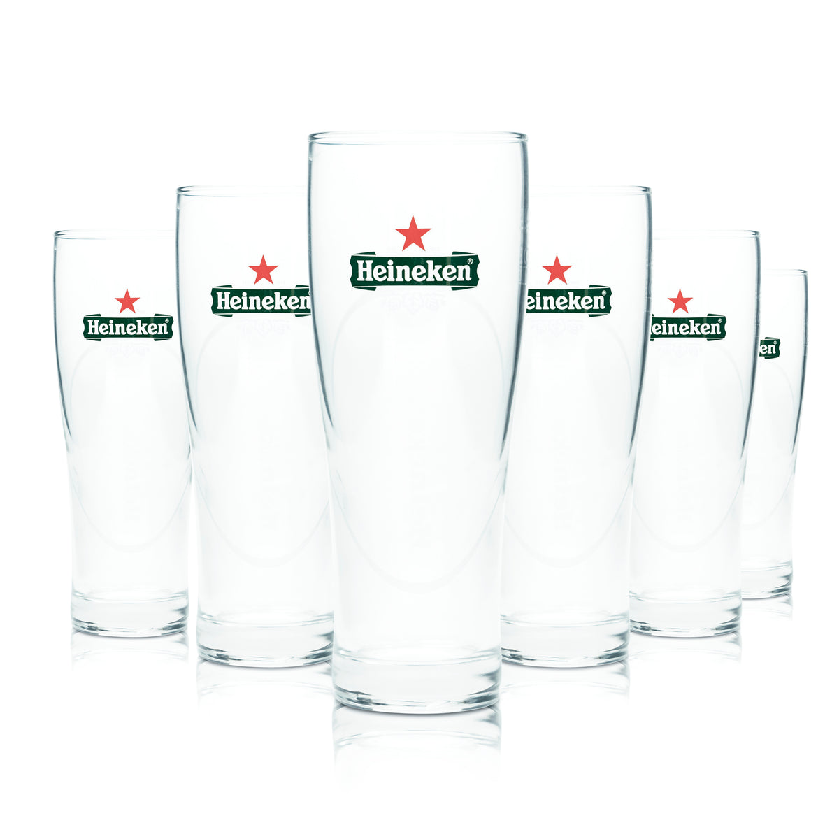 6x Heineken beer glass 0.25l cup trophy glasses for restaurants, bars, pubs, Willi Beer – View 5