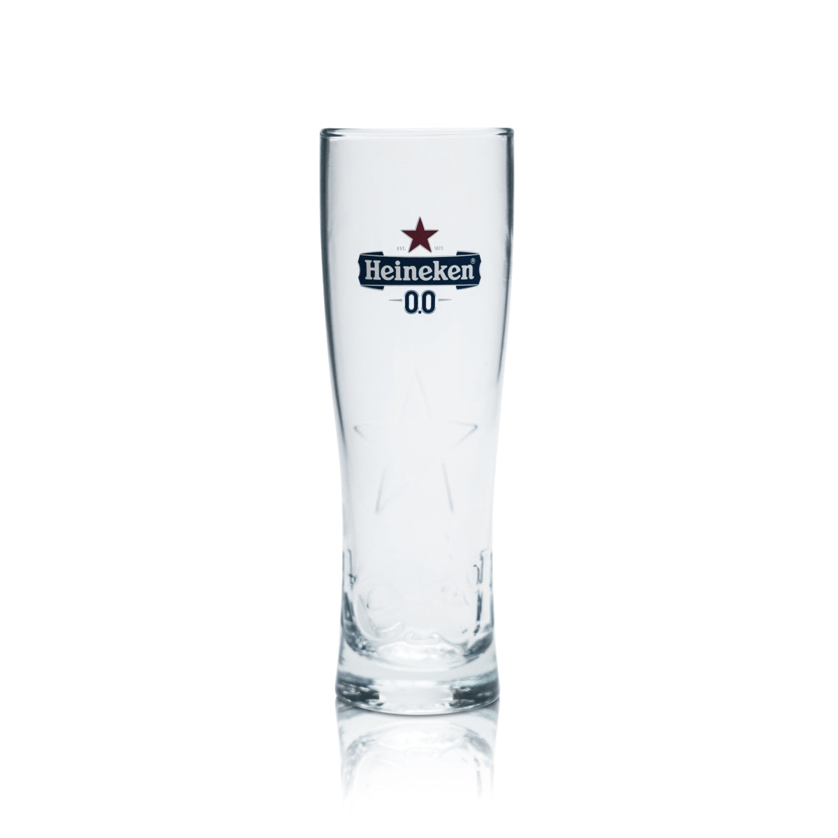 6x Heineken Glass 0.25l Beer Mug Cup Contour Glasses 0.0 Calibrated Gastro Beer – View 2