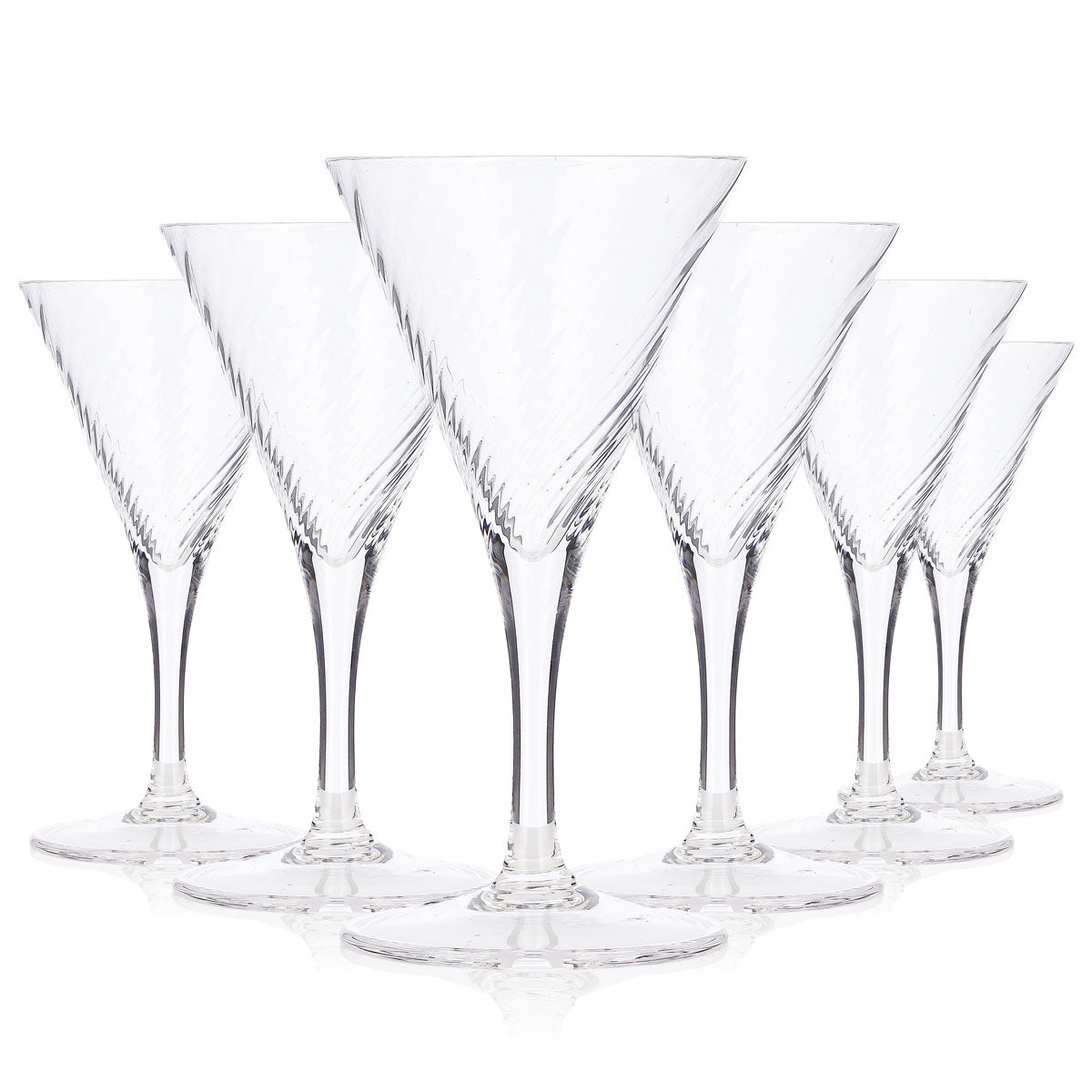 6 Hendricks Gin Glasses, 0.05 L, Goblet-Shaped Tasting Glasses, Nosing Glasses, Nosing Glasses for Whiskey (Set of 6)