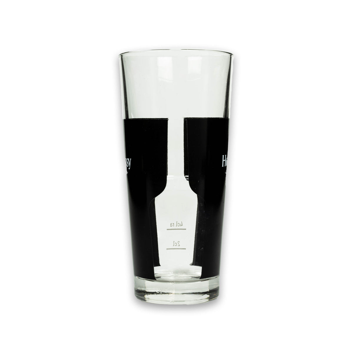 6x Hennessy Whiskey Glass Long Drink Black – View 3