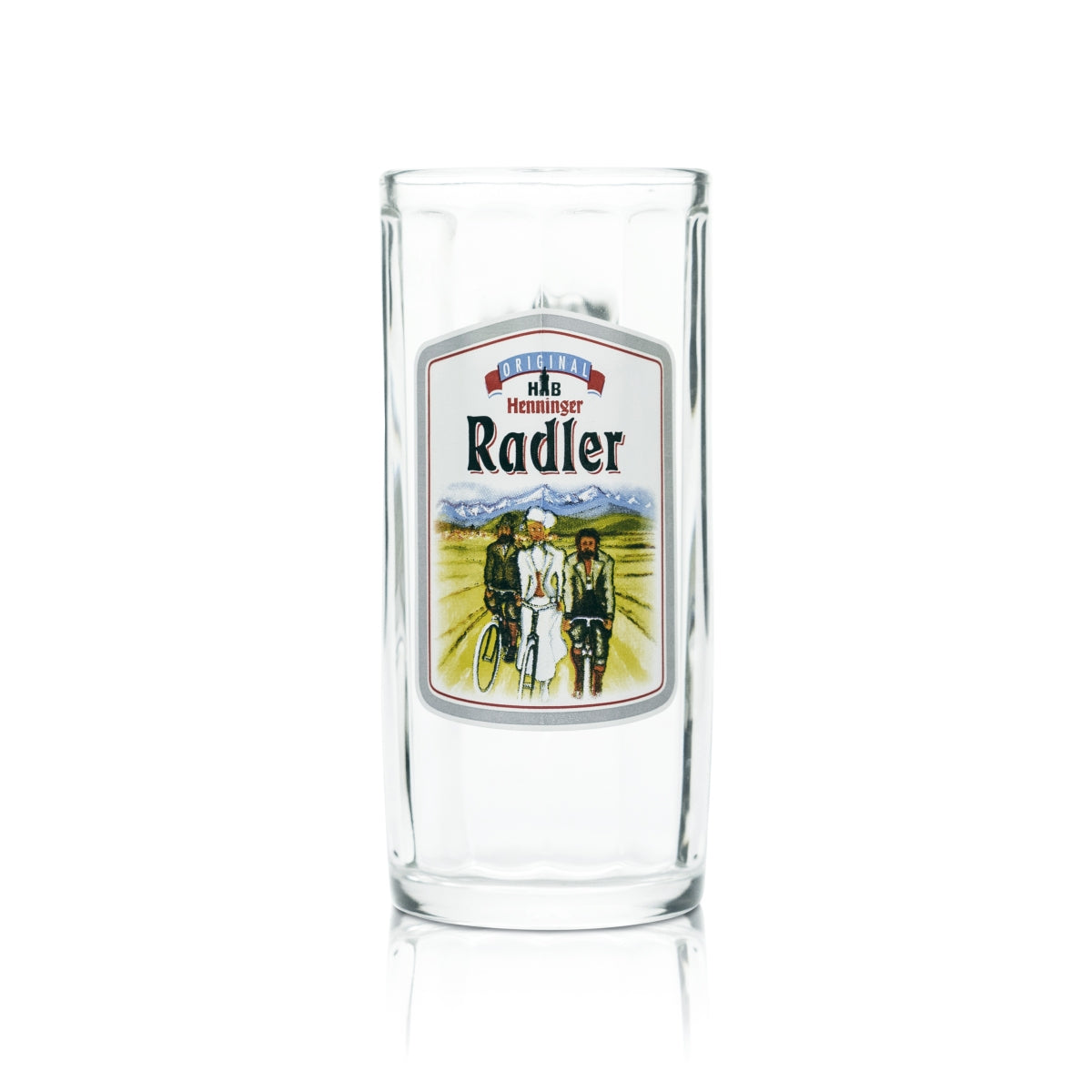 6x Henninger Glass 0.3l Radler Beer Mug Humpen Seidel Glasses Kaiser Pils Export – View 2