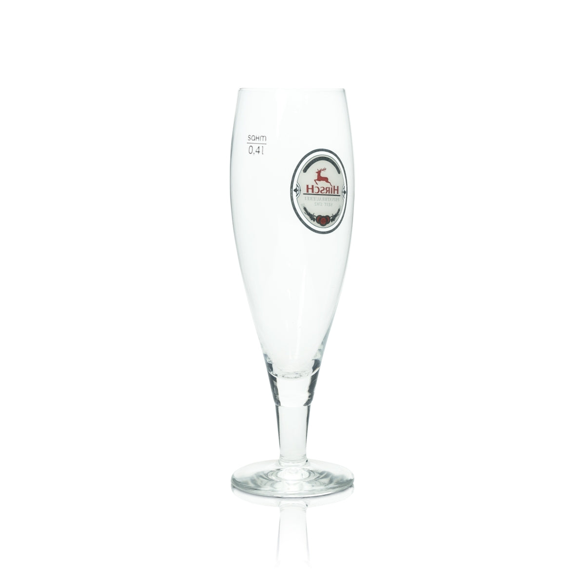 6x Hirsch Bräu Beer Glass 0.4l Pilsner Goblet Sahm Glasses Brewery Tulip Export Beer – View 4