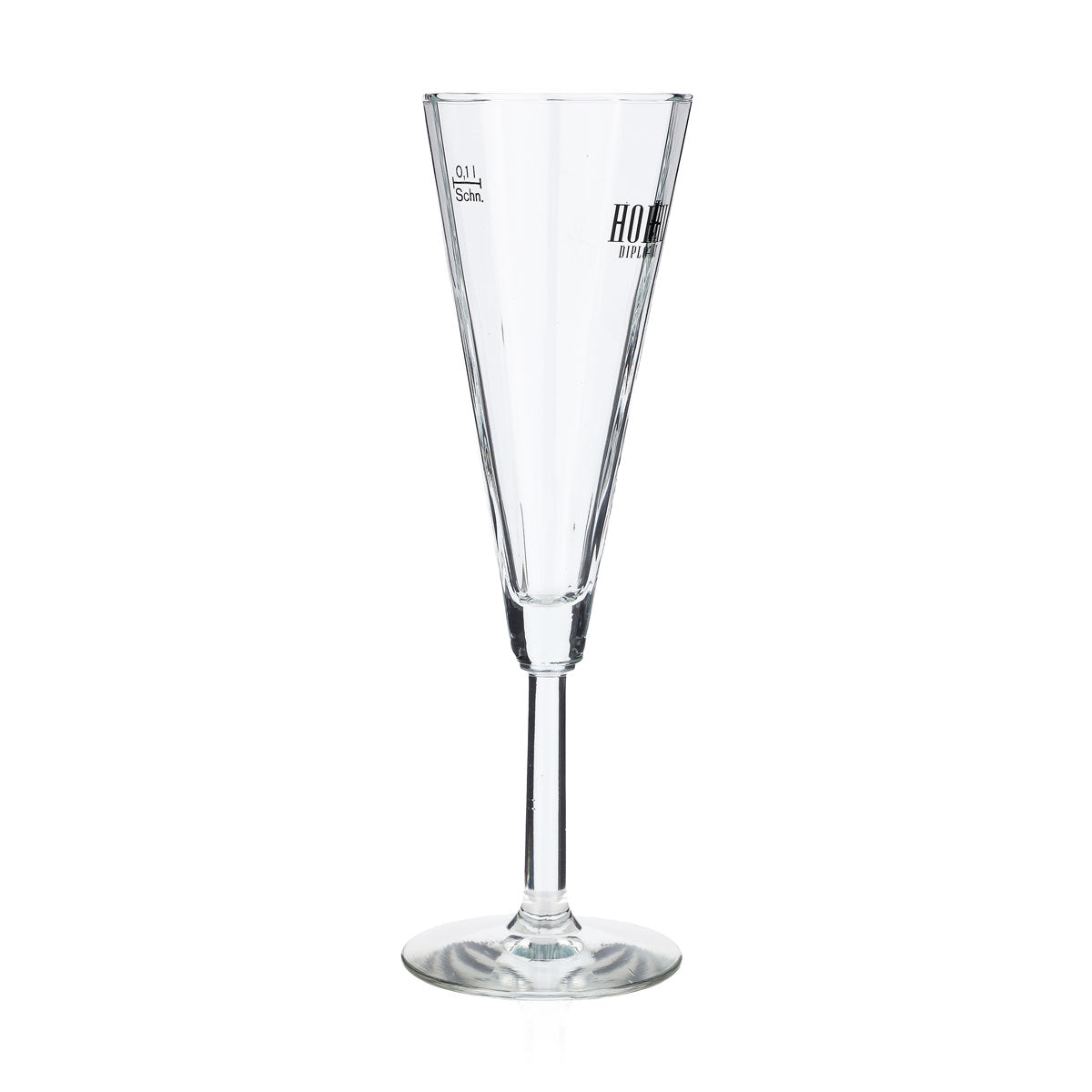 6x Hoehl Diplomat sparkling wine glasses Cavaglasses 0.1l 12-sided Imperial Durabor – View 3