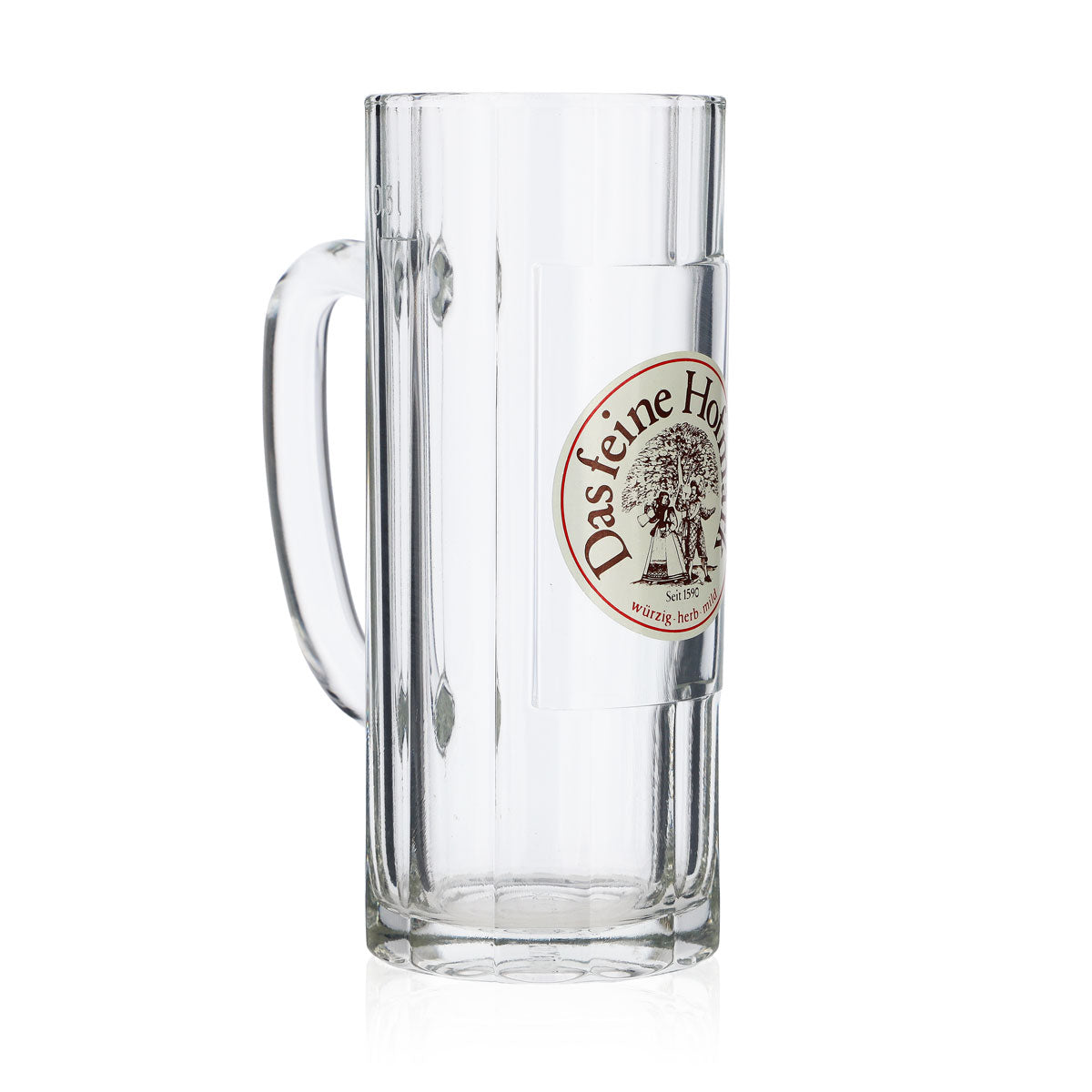 6x Hofmark glass 0.3l beer mug The fine Hofmark tankard mug glass set Brewery – View 3