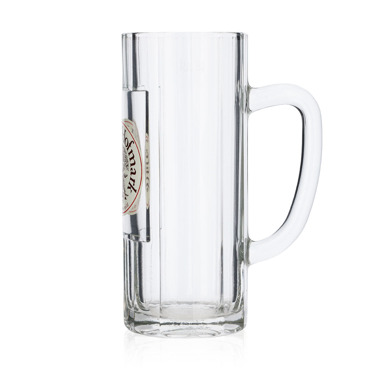6x Hofmark glass 0.3l beer mug The fine Hofmark tankard mug glass set Brewery – View 6