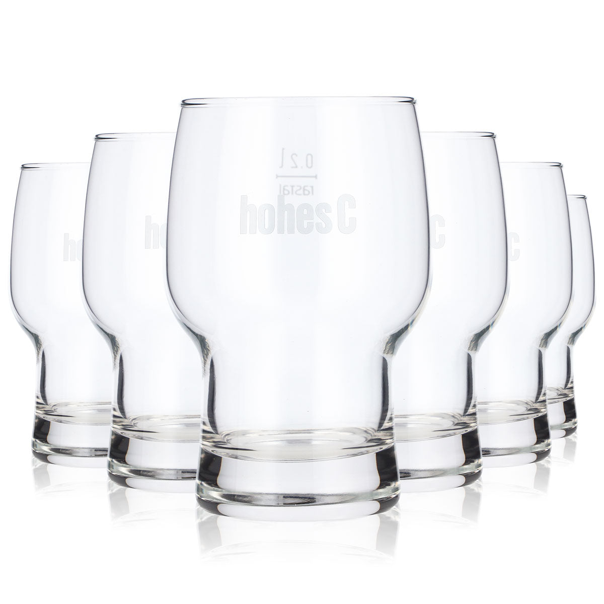 6x Tall C Juice Glass Juice Glasses Lemonade Glasses 0.2l Cups Rastal – View 5