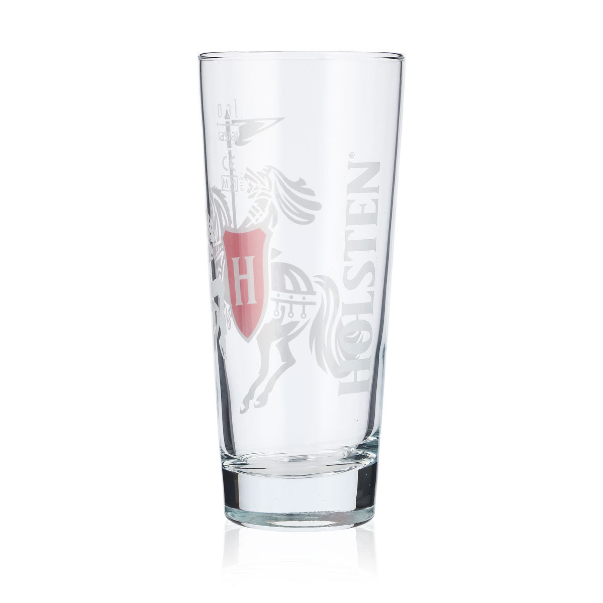 6x Holsten beer glass 0.3l Willi mug beer glasses logo white vertical – View 4