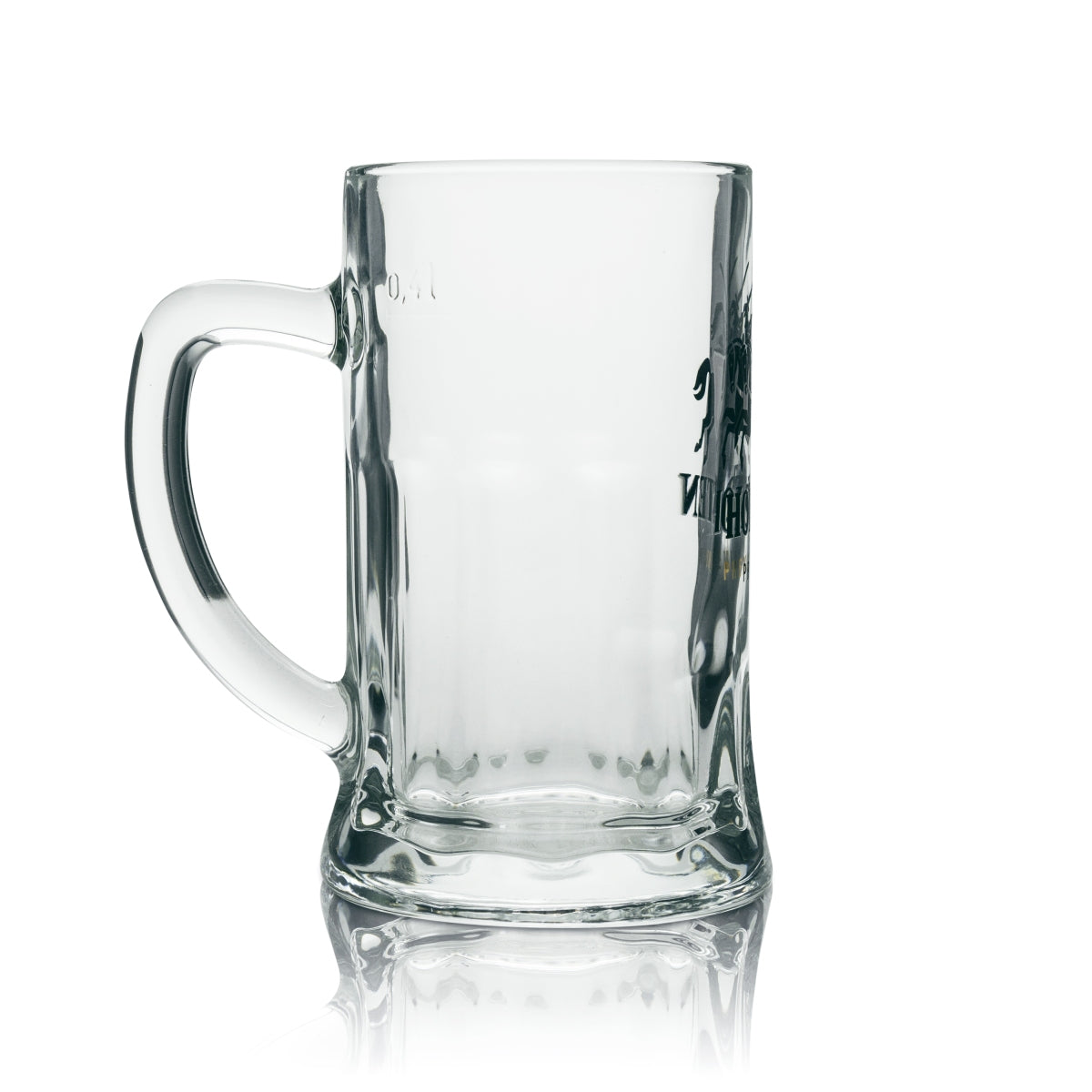 6x Holsten Beer Glass 0.4l Mug Premium Sahm – View 3