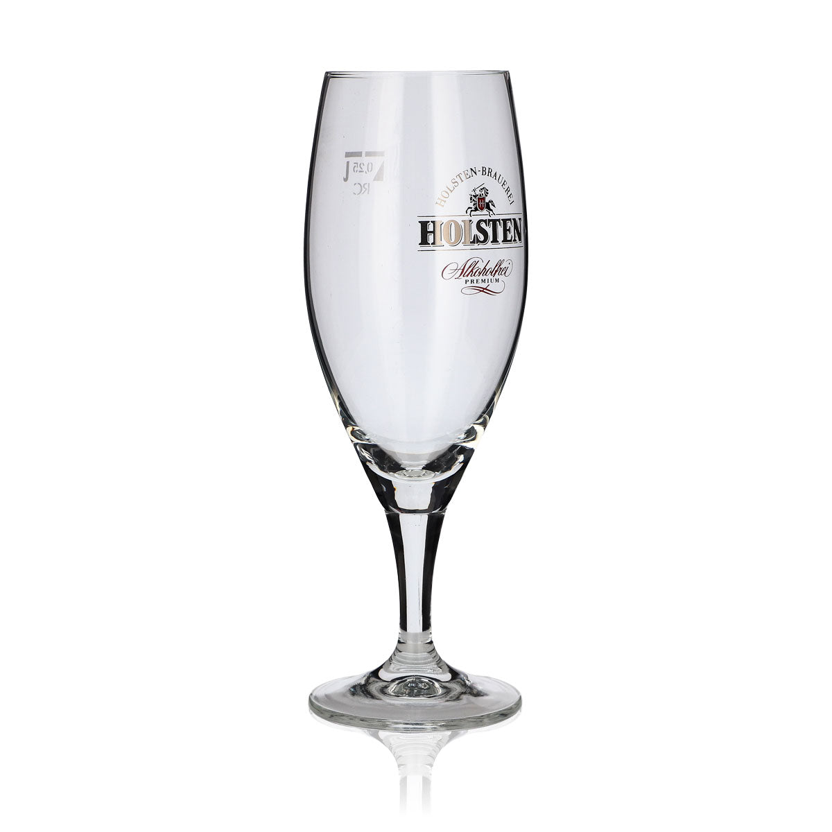 6x Holsten Glass 0.25l Beer Glass Non-Alcoholic Premium Pils Tulip Cup Glass Set – View 3