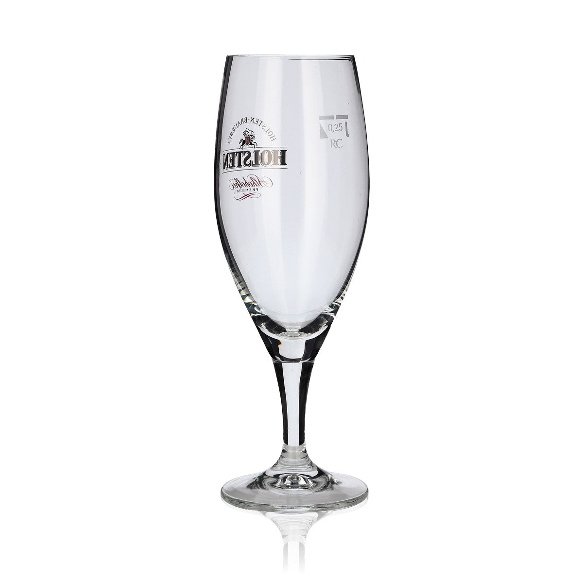 6x Holsten Glass 0.25l Beer Glass Non-Alcoholic Premium Pils Tulip Cup Glass Set – View 4