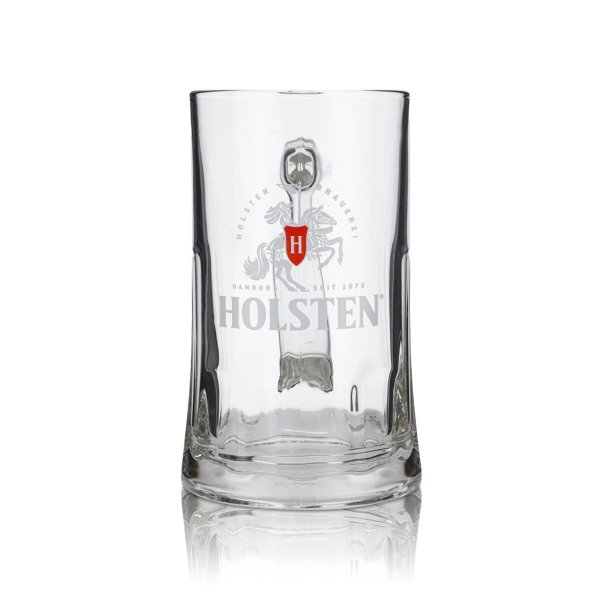 6x Holsten glass 0,4l beer mug beer pilsner glasses set brewery – View 2