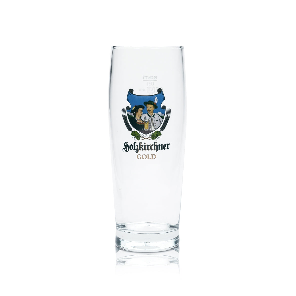 6x Holzkirchen Gold Beer Glass 0.5l Willi Mug Glasses Cup Sahm Brewery Beer – View 2
