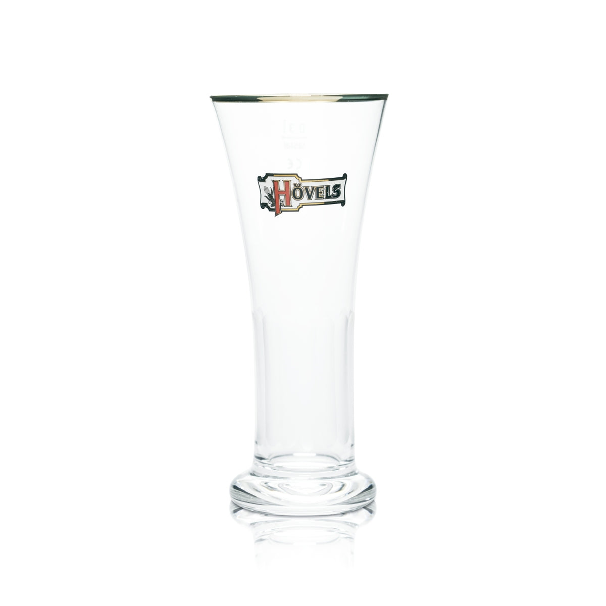 6x Hövels glass 0.3l beer trophy with gold rim Viktoria cup glasses Dortmund brewery – View 2