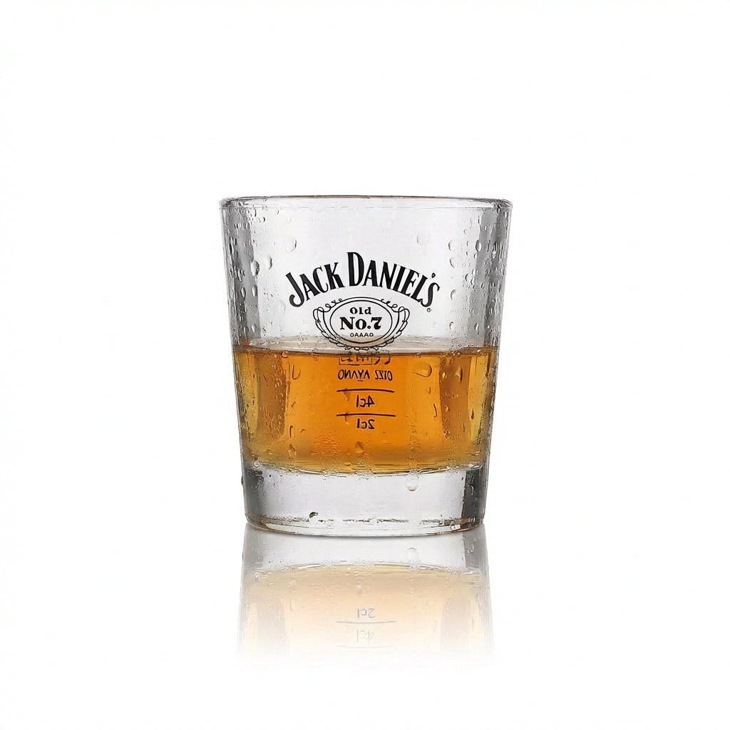 6x Jack Daniels Whiskey Glass 0.2l Tumbler Glasses Old No. 7 Long Drink Gastro Bar – View 2