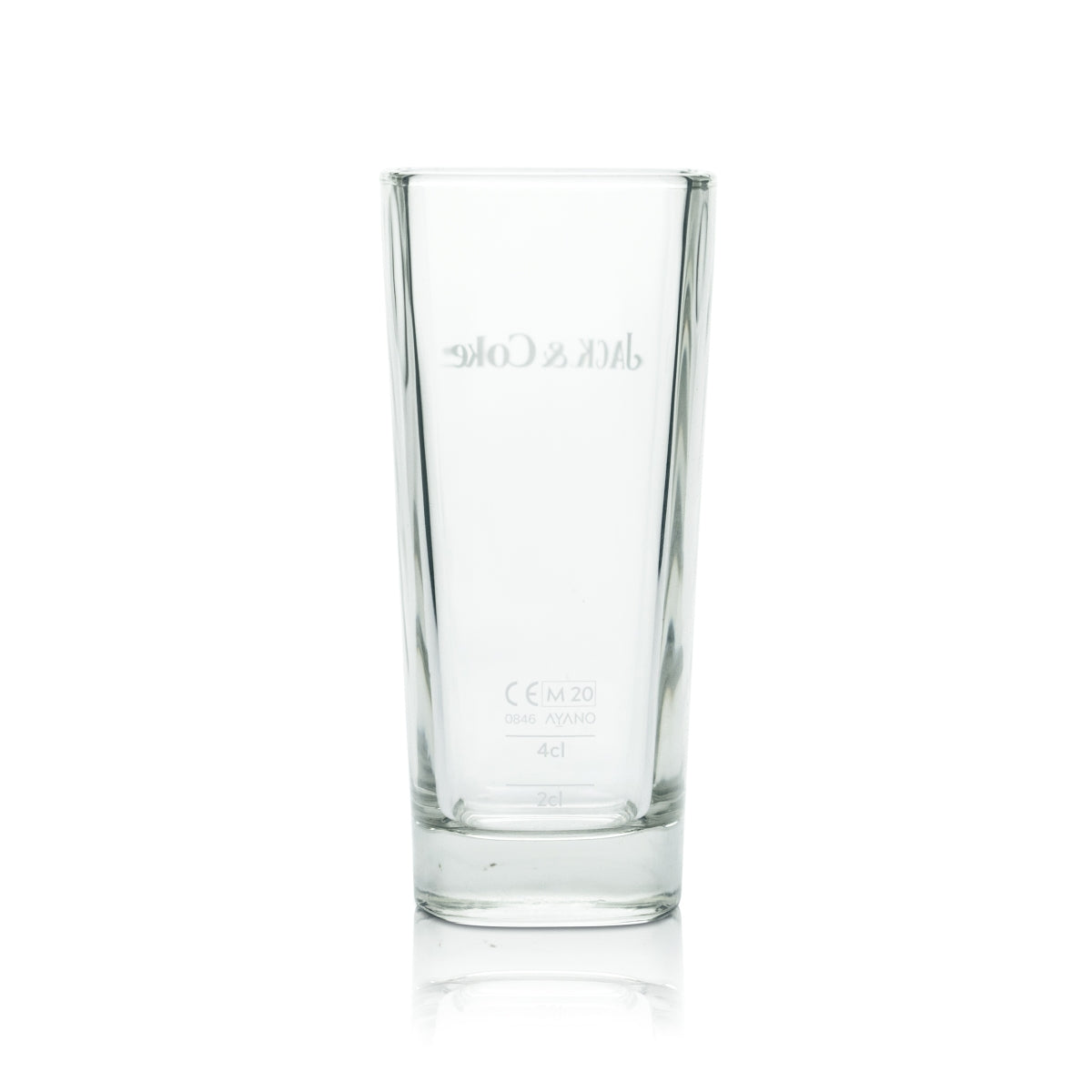 6x Jack Daniels Whiskey Glass 0.35l Long Drink Cocktail Glasses Jack & Coke Bourbon – View 3
