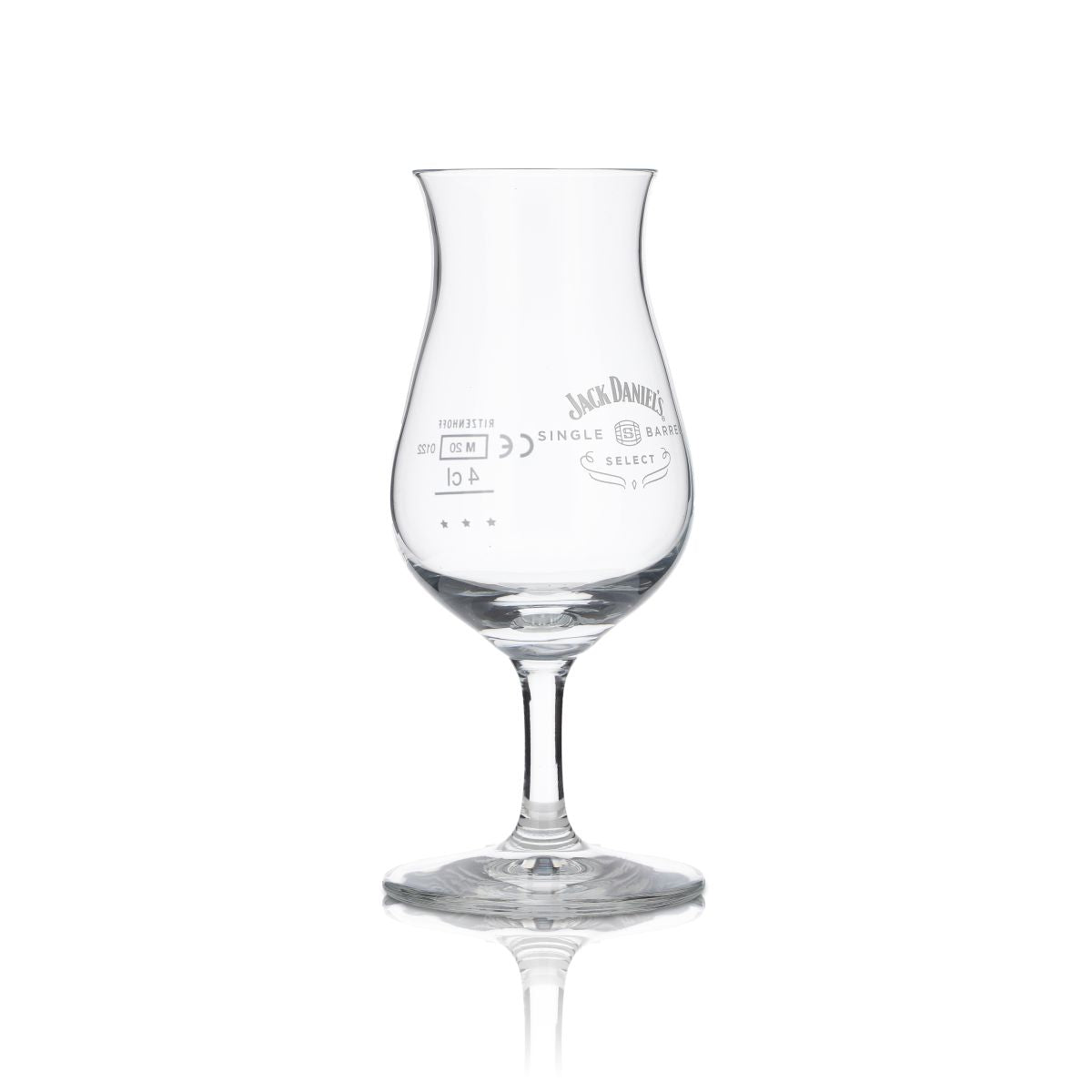 6x Jack Daniels Whiskey Glasses Tasting Nose Glass "Single Barrel" – View 3
