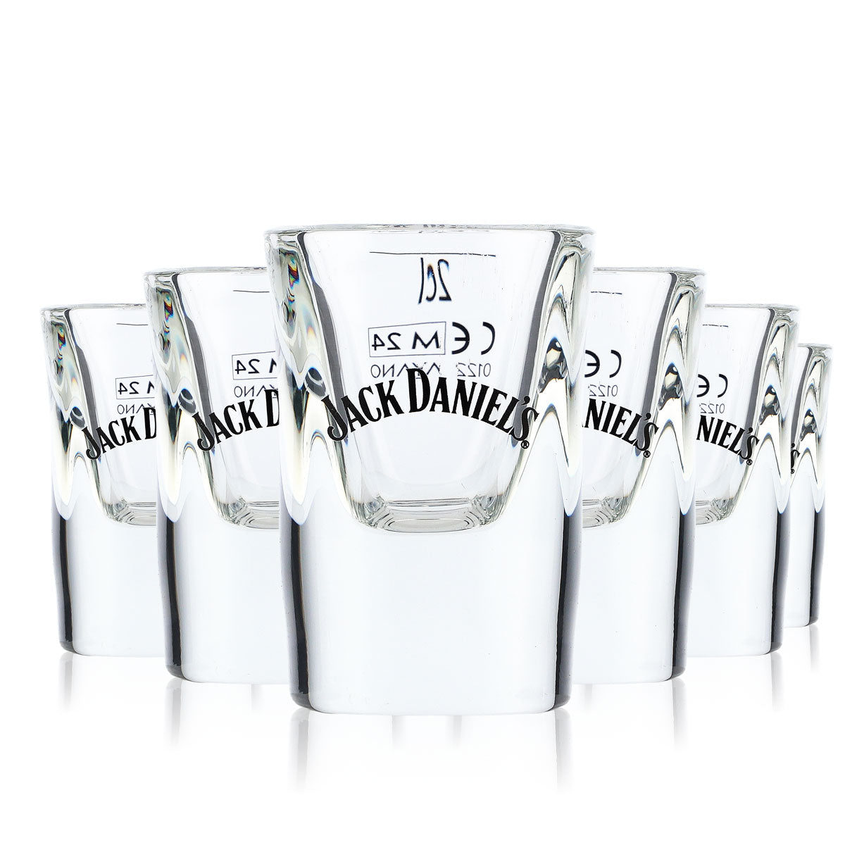 6x Jack Daniels Whiskey Shot Glasses 2cl Shot Glasses – View 7