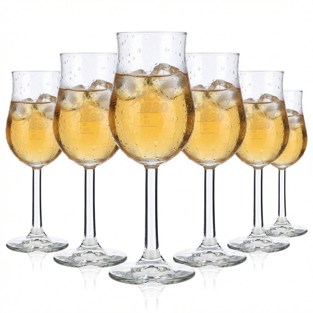 6x Jacobi brandy glasses, 4cl glasses, tasting glasses, nosing glasses