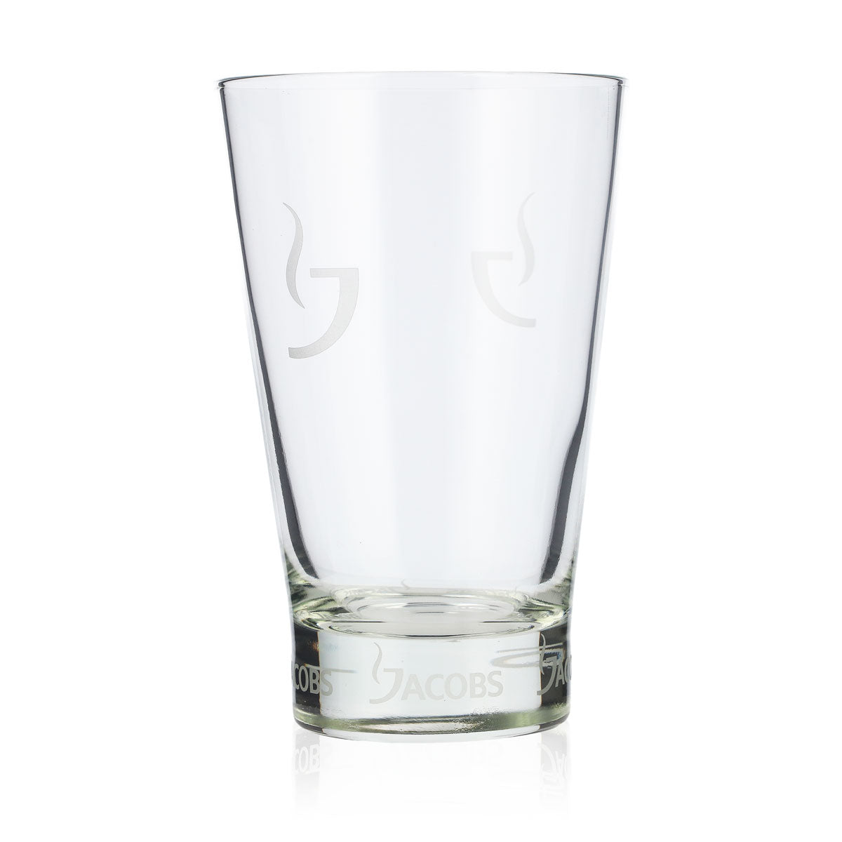 6x Jacobs Coffee Glass Latte Glass Cappuccino Glass 0.28l Satin-finished Logo – View 5