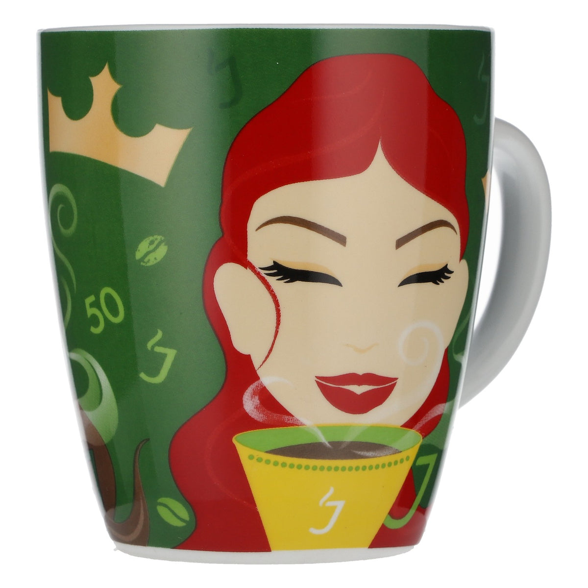 6x Jacobs Coffee Cup Coffee Mug Collectible Mug 14th Edition Ritzenhoff 0.35l – View 3