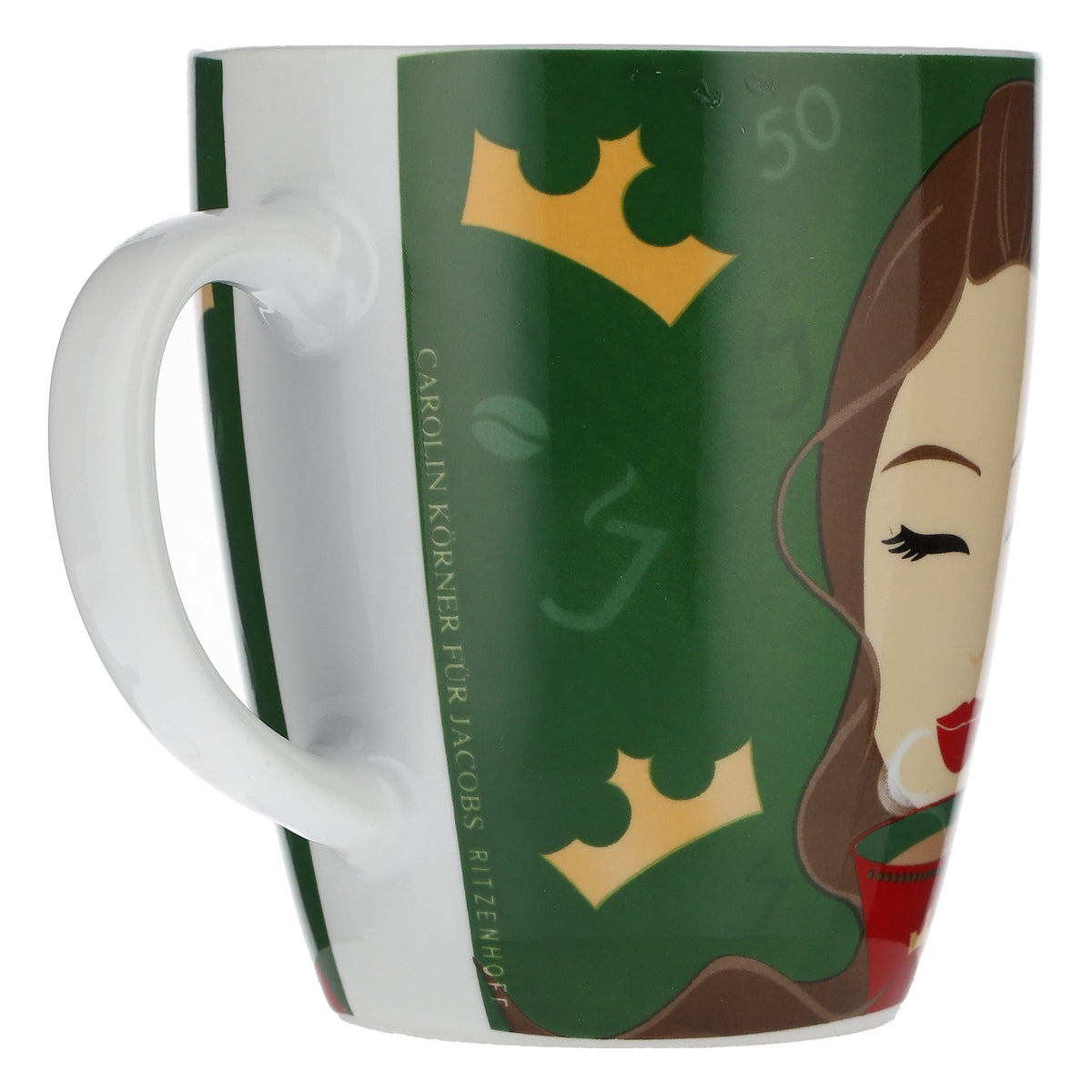 6x Jacobs Coffee Cup Coffee Mug Collectible Mug 14th Edition Ritzenhoff 0.35l – View 5