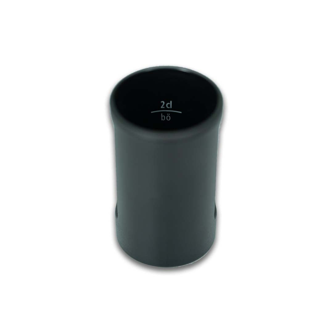 6x Jägermeister Shot Glasses, Short 2cl Black Matt Stamper Glasses, Schnapps, Catering – View 4