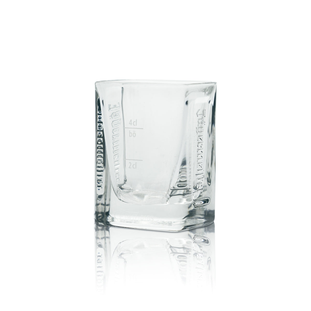 6x Jägermeister Manifesto Glass 2cl 4cl Shot Glasses Relief Schnapps Shot Glasses – View 3