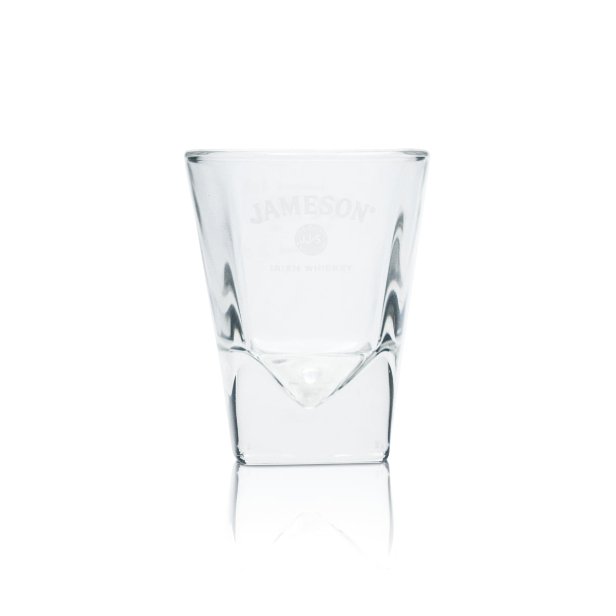 6x Jameson Shot Glass 4cl Short Stamper Whiskey Glasses "Prism" Calibrated Gastro Bar – View 2