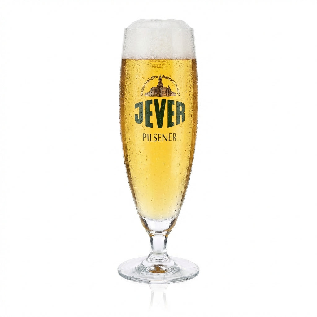6x Jever Beer Glass 0.3l Trophy Glass Beer Glasses "Pilsener" Lettering Rastal – View 2