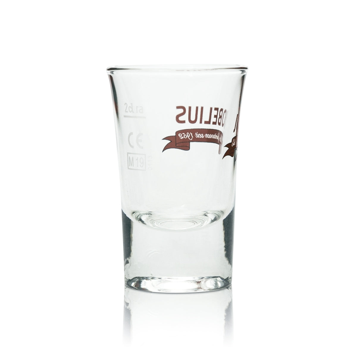 6x Jobelius Schnapps Glass 2cl Stamper Shot Glasses Short Spirits Brandy Fine – View 3