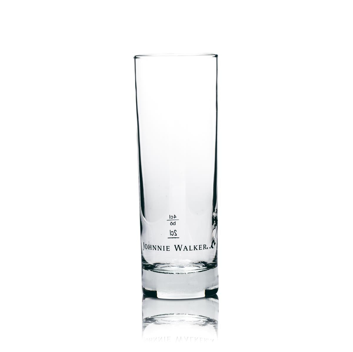 6x Johnnie Walker Whiskey Glass Long Drink Old Design 31cl – View 2