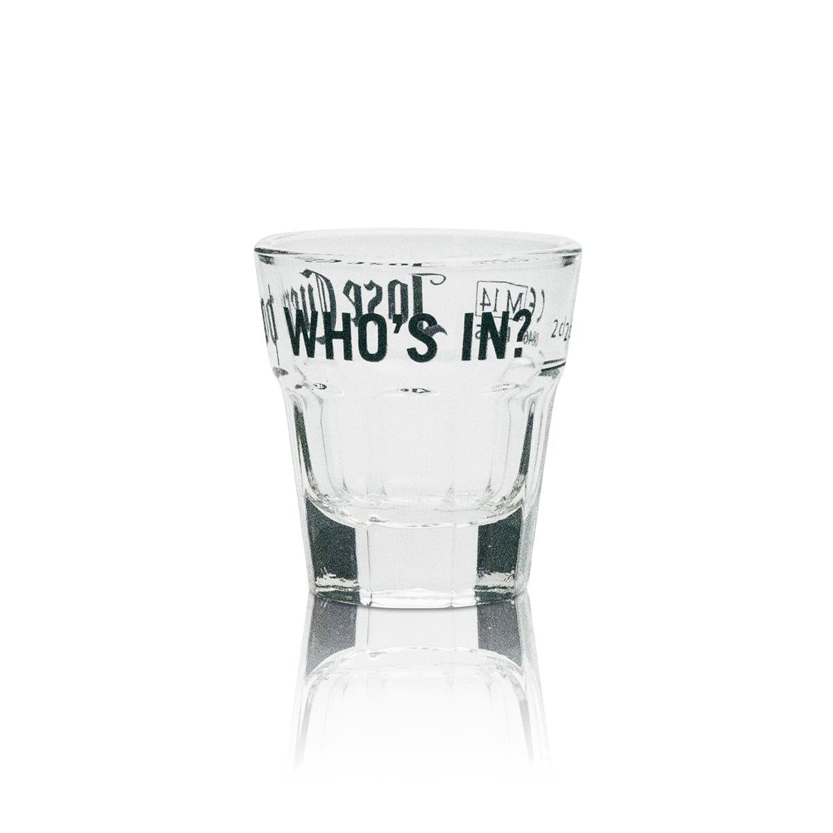 6x Jose Cuervo Tequila Shot Glass 2cl "Who's in?" – View 3